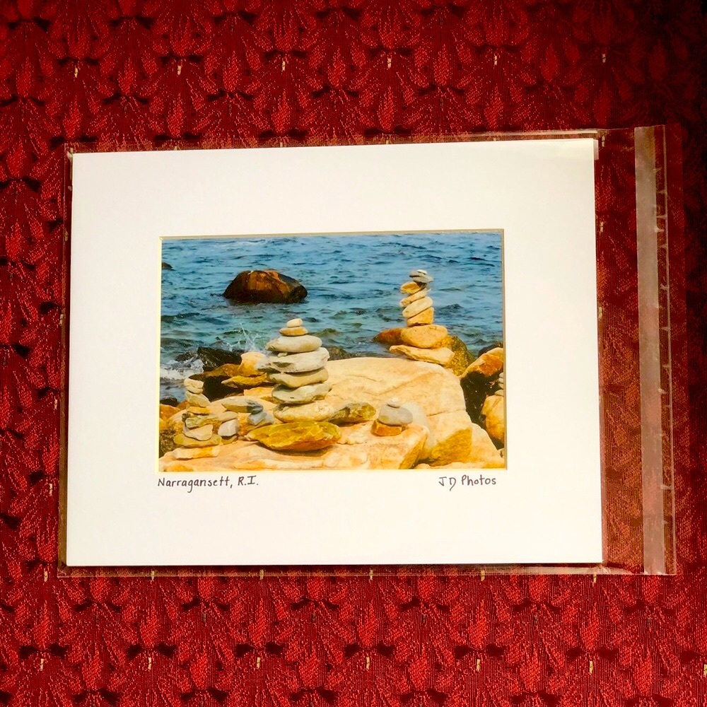 Matted Digital Photo titled, “Narragansett, RI”